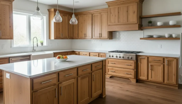 Kitchen cabinets oak
