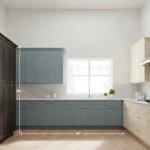Kitchen cabinets height