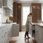 Kitchen cabinets depth