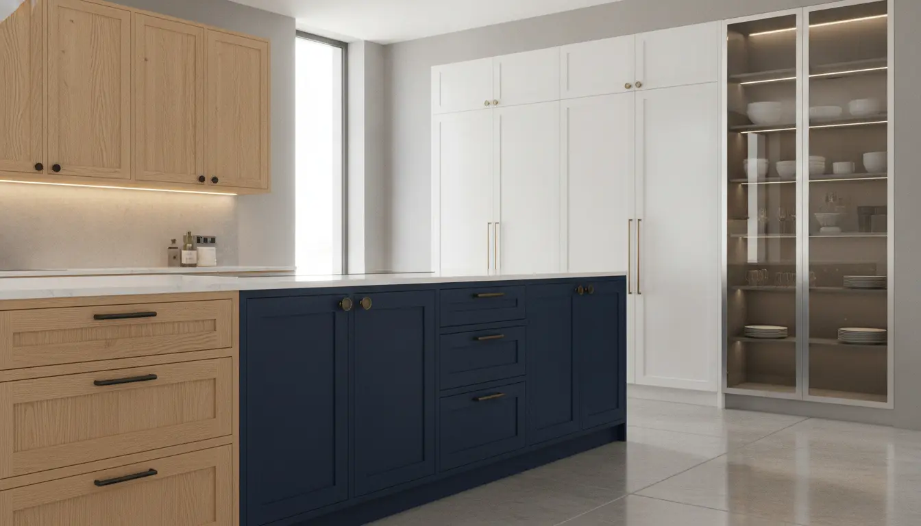 Kitchen cabinets materials