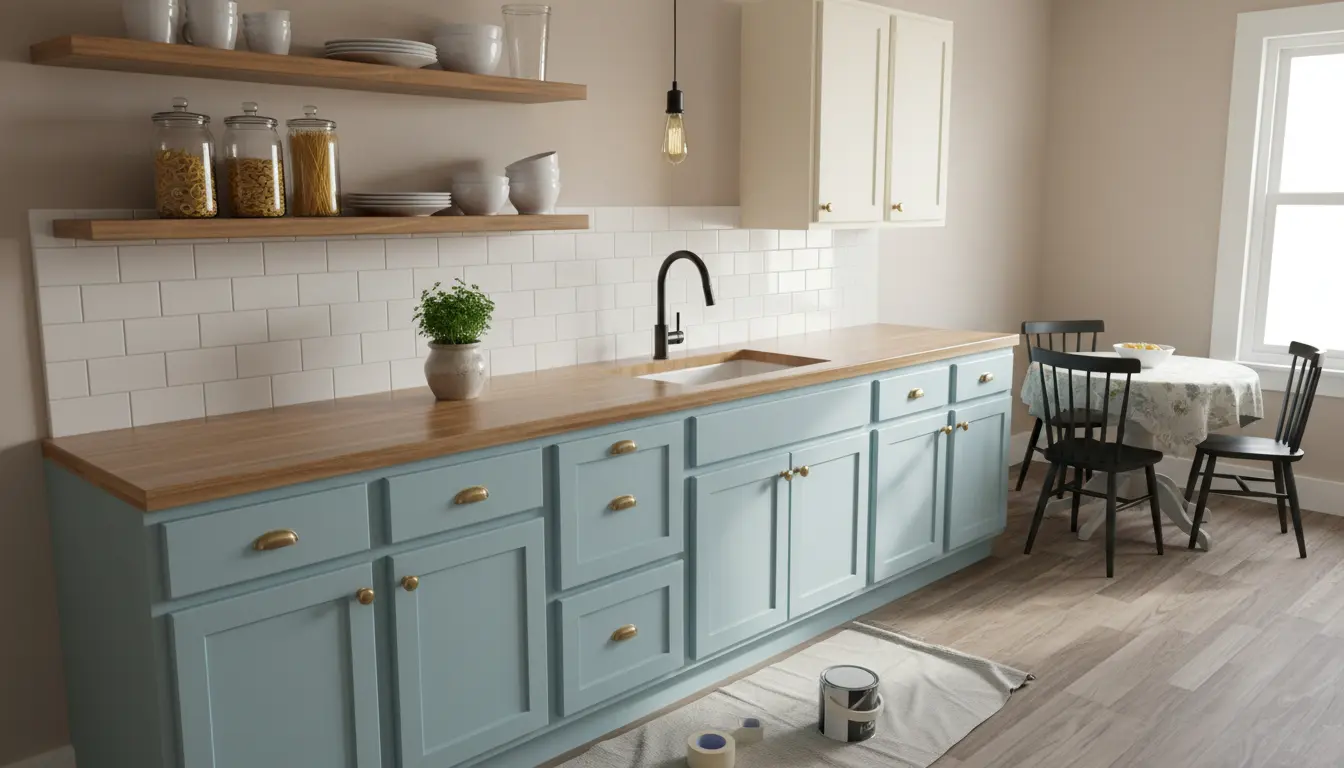 Inexpensive kitchen renovation