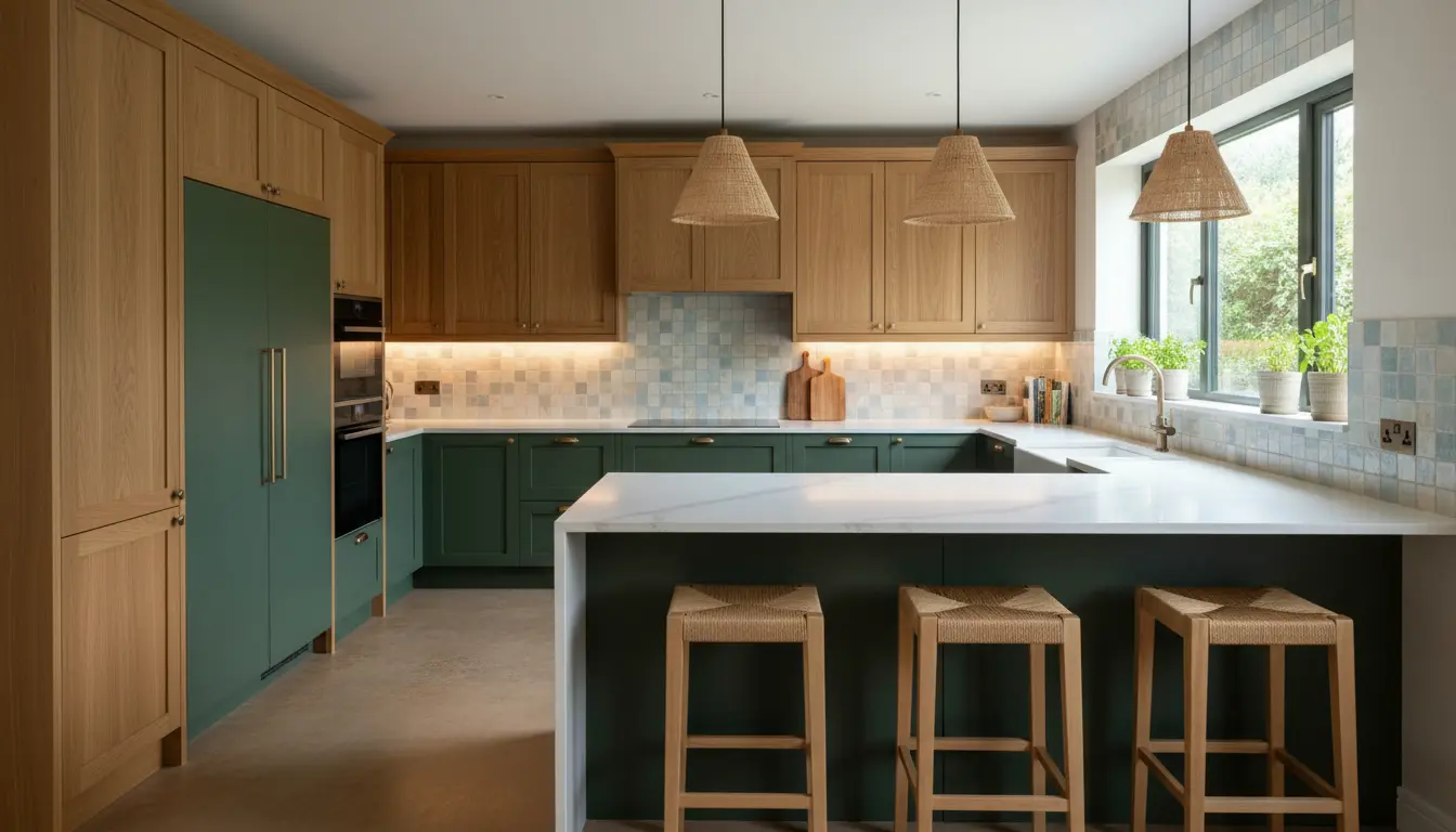 U shaped kitchen renovation ideas