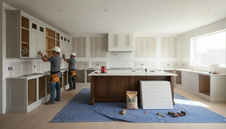 Order of kitchen renovation
