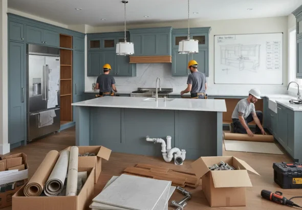 New kitchen installation cost