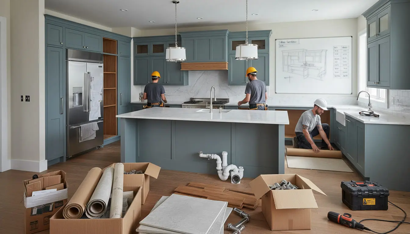 New kitchen installation cost