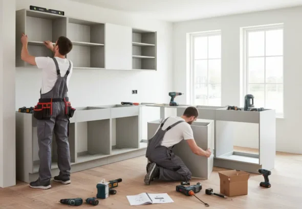 How to install a kitchen