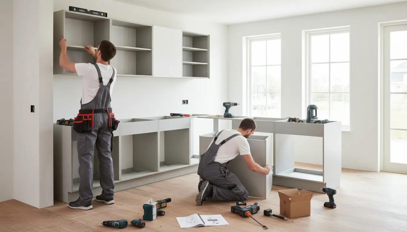 How to install a kitchen